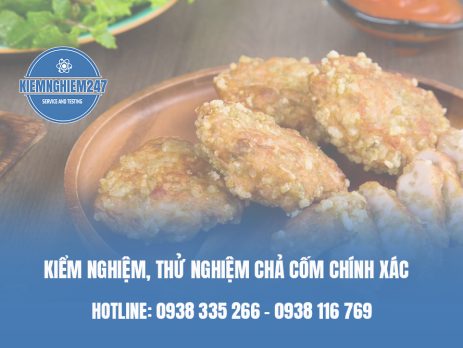 Kiểm nghiệm, thử nghiệm chả cốm chính xác