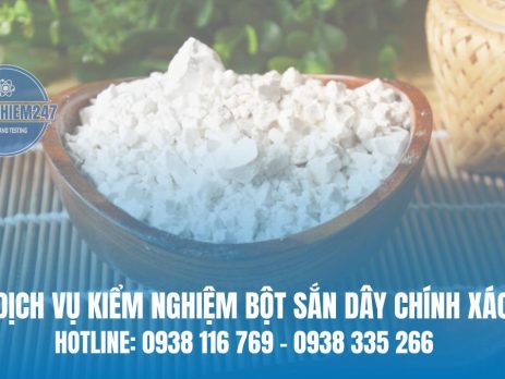 Kiểm nghiệm bột sắn dây chính xác
