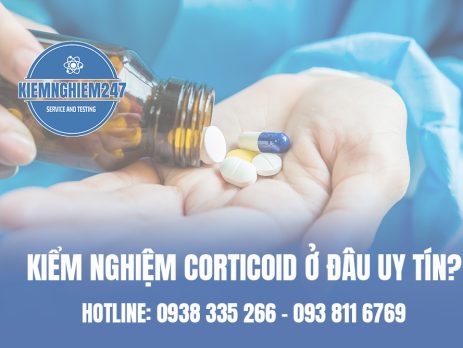 Kiểm nghiệm Corticoid trong mỹ phẩm, thuốc,... ở đâu uy tín?