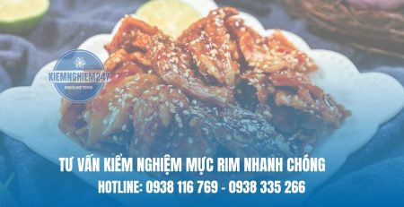Tư vấn dịch vụ kiểm nghiệm mực rim chính xác