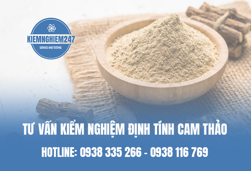 Tư vấn kiểm nghiệm định tính Cam thảo