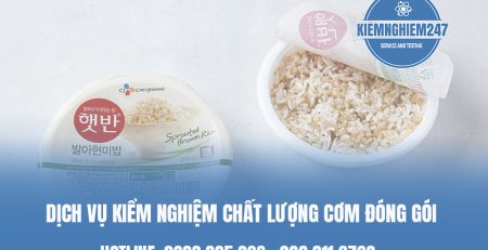 Dịch vụ kiểm nghiệm chất lượng cơm đóng gói