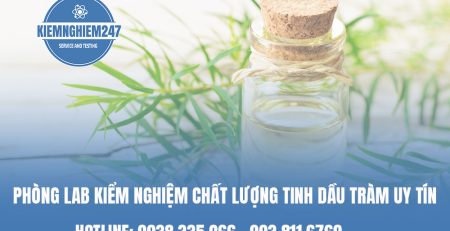 Phòng lab kiểm nghiệm chất lượng tinh dầu tràm uy tín