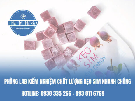 Phòng Lab kiểm nghiệm chất lượng kẹo sim nhanh chóng