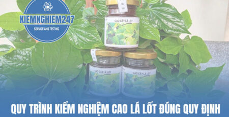 Quy trình kiểm nghiệm cao lá lốt đúng quy định