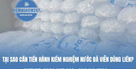 Tiêu chuẩn kiểm nghiệm nước đá viên