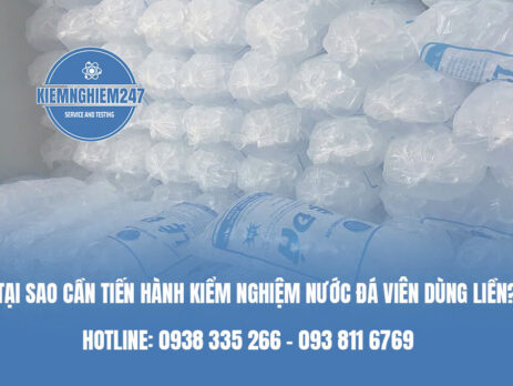 Tiêu chuẩn kiểm nghiệm nước đá viên