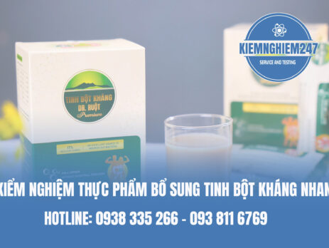 Kiểm nghiệm thực phẩm bổ sung tinh bột kháng nhanh chóng