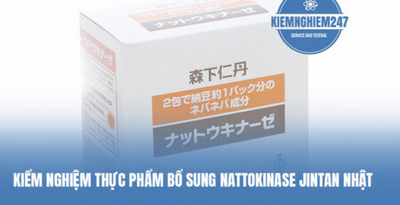 Kiểm nghiệm thực phẩm bổ sung Nattokinase jintan nhật