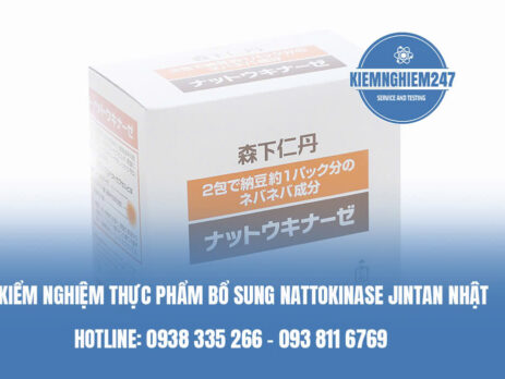 Kiểm nghiệm thực phẩm bổ sung Nattokinase jintan nhật