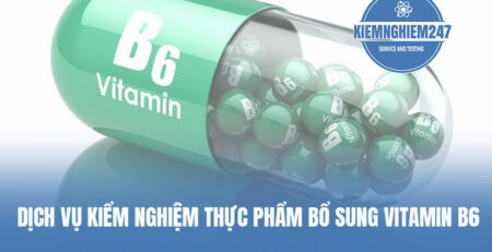 Dịch vụ kiểm nghiệm thực phẩm bổ sung vitamin B6
