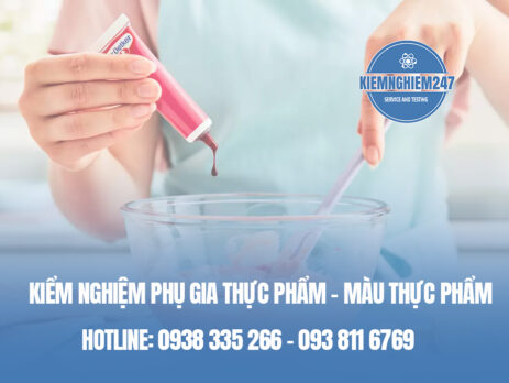 Kiểm nghiệm Phụ gia Thực phẩm – Màu thực phẩm
