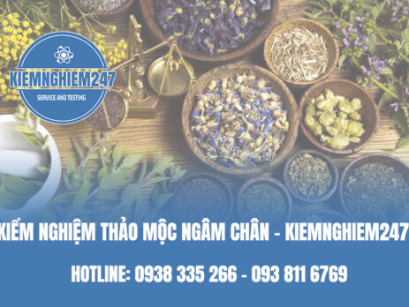 Kiểm nghiệm thảo mộc ngâm chân - kiemnghiem247