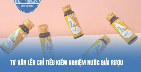 Tư vấn lên chỉ tiêu kiểm nghiệm nước giải rượu