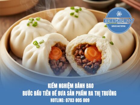 Dịch vụ kiểm nghiệm Bánh Bao - Bước đầu cần thiết để lưu hành sản phẩm